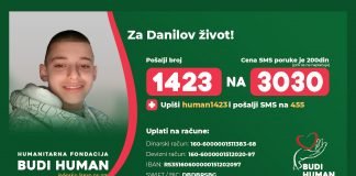Humanitarni koncert „Srcem za Danila“ u petak u Katoličkoj crkvi