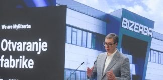 Vučić prisustvovao otvaranju fabrike „Bizerba“ u Valjevu