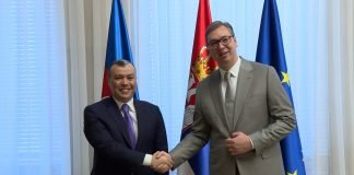 Vučić sa azerbejdžanskim ministrom Babajevim: Odličan razgovor sa dokazanim prijateljima Srbije