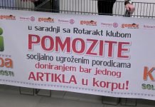 Održana uskršnja korpa solidarnosti u Gomex totalu