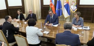 Vučić sa predsednicom Skupštine Azerbejdžana