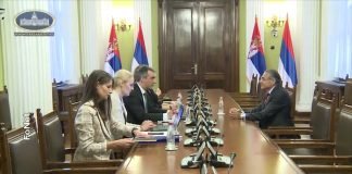 Orlić primio u oproštajnu posetu ambasadora Kipra