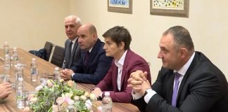 Brnabić se u Mostaru sastala sa Draganom Čovićem i Borjanom Krišto