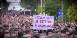 Protest „Srbija protiv nasilja“ – Ako se zahtevi ne ispune do petka Srbija će stati