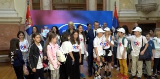 Prijem za učesnike festivala ,,Svesrpski dečji sabor’’
