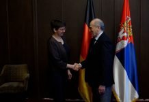 Krkobabić se sastao sa ambasadorkom Nemačke