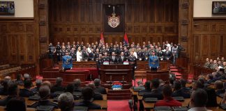 Svečanost povodom završetka školovanja 12. klase VSBO i oficira 66. klase GŠU