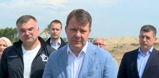 Mirović obišao završne radove na izgradnji akumulacije „Srbobran“