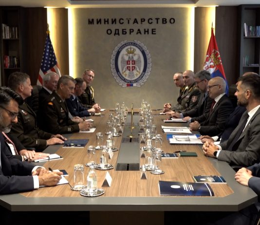 Sastanak ministra Vučevića sa šefom Biroa Nacionalne garde SAD