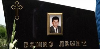 Ministar Vučević položio venac na grob palom heroju potpukovniku Bošku Lemiću