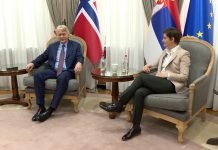 Brnabić i ambasador Norveške – Opredeljenost za dalje jačanje dijaloga i povezivanje