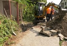 Sanacija dve havarije na fekalnoj kanalizacionoj mreži