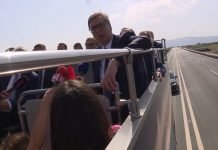 Otvorena deonica auto-puta Niš-Merdare