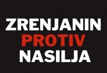 Zrenjanin protiv nasilja – petak, 19h, krug pored jezera u Maloj Americi