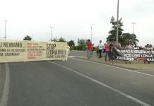 Održan protest Zrenjanin protiv nasilja blokadom puta kod Linglonga