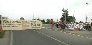 Održan protest Zrenjanin protiv nasilja blokadom puta kod Linglonga