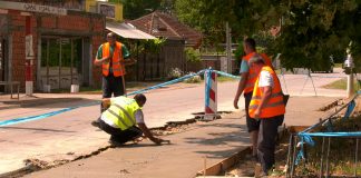 Vodovod i kanalizacija Zrenjanin – Sanacija havarije na atmosferskoj mreži u ulici 9. maja