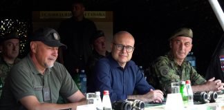 Ministar Vučević prisustvovao gađanjima iz PASARSA- a na „Pasuljanskim livadama“