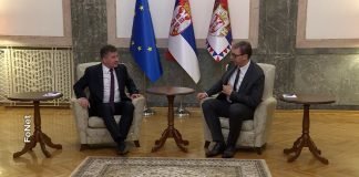Sastanak Vučića i Lajčaka