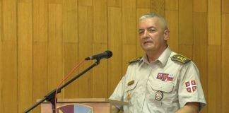 Primopredaja dužnosti komadanta Komande za razvoj Banatske brigade