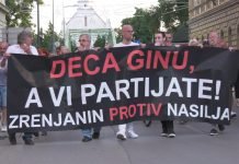 U Zrenjaninu u petak novi protest protiv nasilja