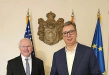 Vučić sa Hilom o unapređenju odnosa, Kosovu i Metohiji i međunarodnoj poziciji Srbije