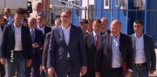 Vučić prisustvovao obeležavanju početka radova na izgradnji fabrike kompanije „Palfinger“