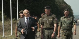 Ministar Vučević prisustvovao “Trci heroja” na takmičenju jedinica Vojne policije