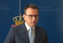 Petković – Kurti pokazao da ne želi pregovore, dijalog i kompromis
