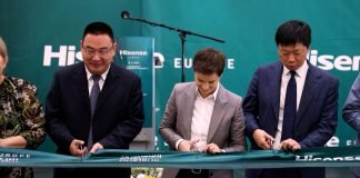 Otvorena nova fabrika „Hisense Europe,, u Valjevu