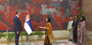Vučić primio akreditivna pisma novoimenovanih ambasadora Indije, Tunisa i Kine