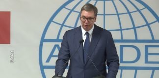 Vučić na otvaranju Italijanske fabrike „Aunde“ u Leskovcu