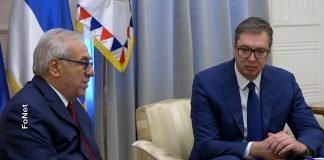 Vučić primio u oproštajnu posetu ambasadora Republike Albanije