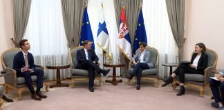 Brnabić i ambasador Finske – Značajan prostor za dodatno unapređenje odnosa dve države