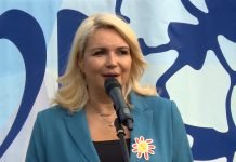 Sadnja drveća u parku „Ušće” u okviru manifestacije „Radost Evrope”