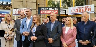 Dveri i Zavetnici – Razgovor sa građanima u Knez Mihailovoj ulici