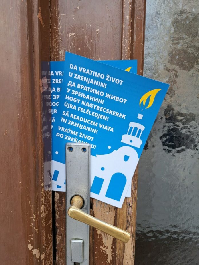 Da vratimo život u Zrenjanin