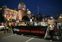 Protest Srbija protiv nasilja 23. put u Beogradu