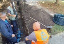 Mala Amerika – Prekid vodosnabdevanja zbog povezivanja objekata na novu mrežu