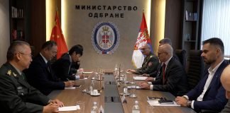 Sastanak ministra Vučevića sa novoimenovanim ambasadorom Kine Li Mingom