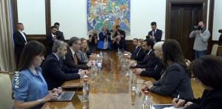 Vučić se sastao sa predsednikom Parlamenta Republike Irak