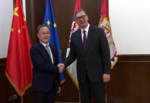 Vučić se sastao sa ambasadorom Kine Li Mingom
