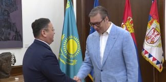 Vučić se sastao sa potpredsednikom Vlade i ministrom spoljnih poslova Republike Kazahstan