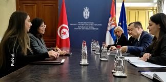 Dačić se sastao sa novoimenovanom ambasadorkom Tunisa
