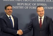Sastanak Dačića i ministra spoljnih poslova Jemena