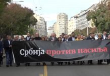 Srbija protiv nasilja: večeras u Beogradu ponovo protest zbog izborne krađe