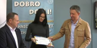 Uručeni sertifikati za učesnike projekta ,,Letnja stručna praksa’’
