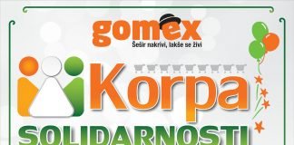 Božićna korpa solidarnosti u Gomex Totalu