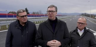Vučić obišao brze saobraćajnice Lajkovac – Divci