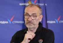 Siniša Kovačević podneo ostavku na mesto potpredsednika Narodne stranke